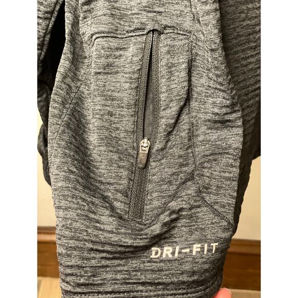 Nike Men’s Dri-Fit Element Reflective 1/2 Zip Dark Grey Pullover Size XXL - Picture 5 of 6
